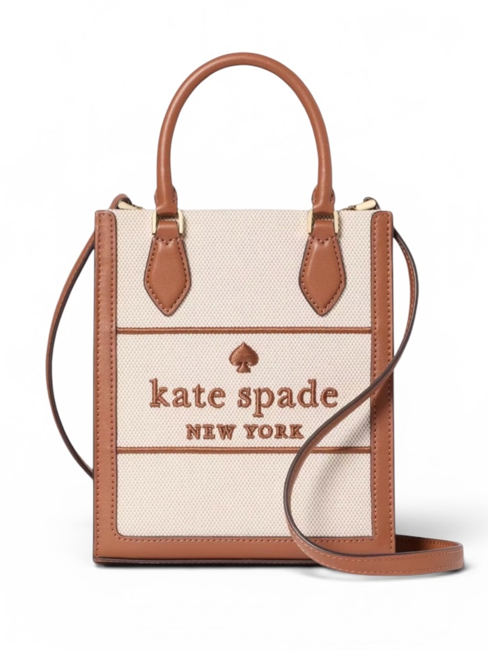 🆕♠️ Kate Spade Ellie Mini Tote Crossbody Orange Zin NWT - Picture 16 of 16